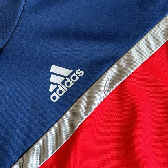 Adidas Tango Club Home Soccer Track Jacket-Men’s Size Medium-Red and Navy - Picture 2 of 6